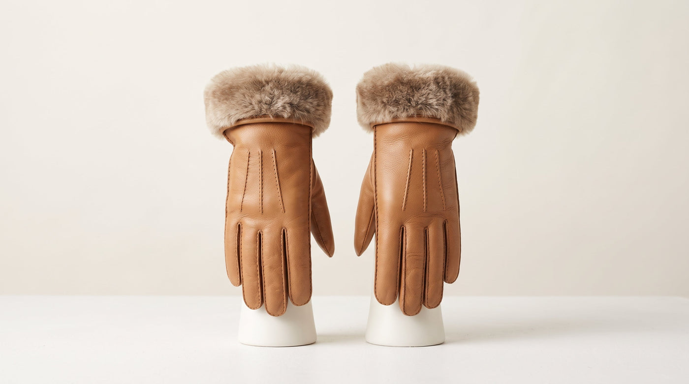Custom leather gloves manufactured by Evermont Global