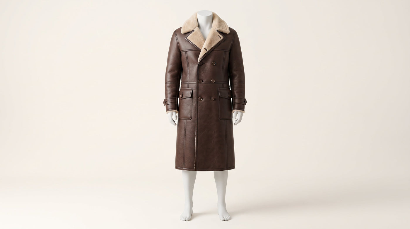 Custom leather coats manufactured by Evermont Global
