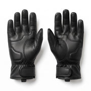 Black Leather Riding Gloves | Premium Motorcycle Gloves
