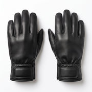 Black Leather Riding Gloves | Premium Motorcycle Gloves