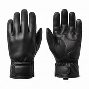 Black Leather Riding Gloves | Premium Motorcycle Gloves