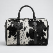 Hair-On Cowhide Leather Duffle Bag – Wholesale Travel Weekender