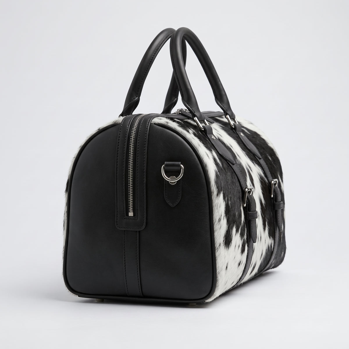 Hair-On Cowhide Leather Duffle Bag – Wholesale Travel Weekender