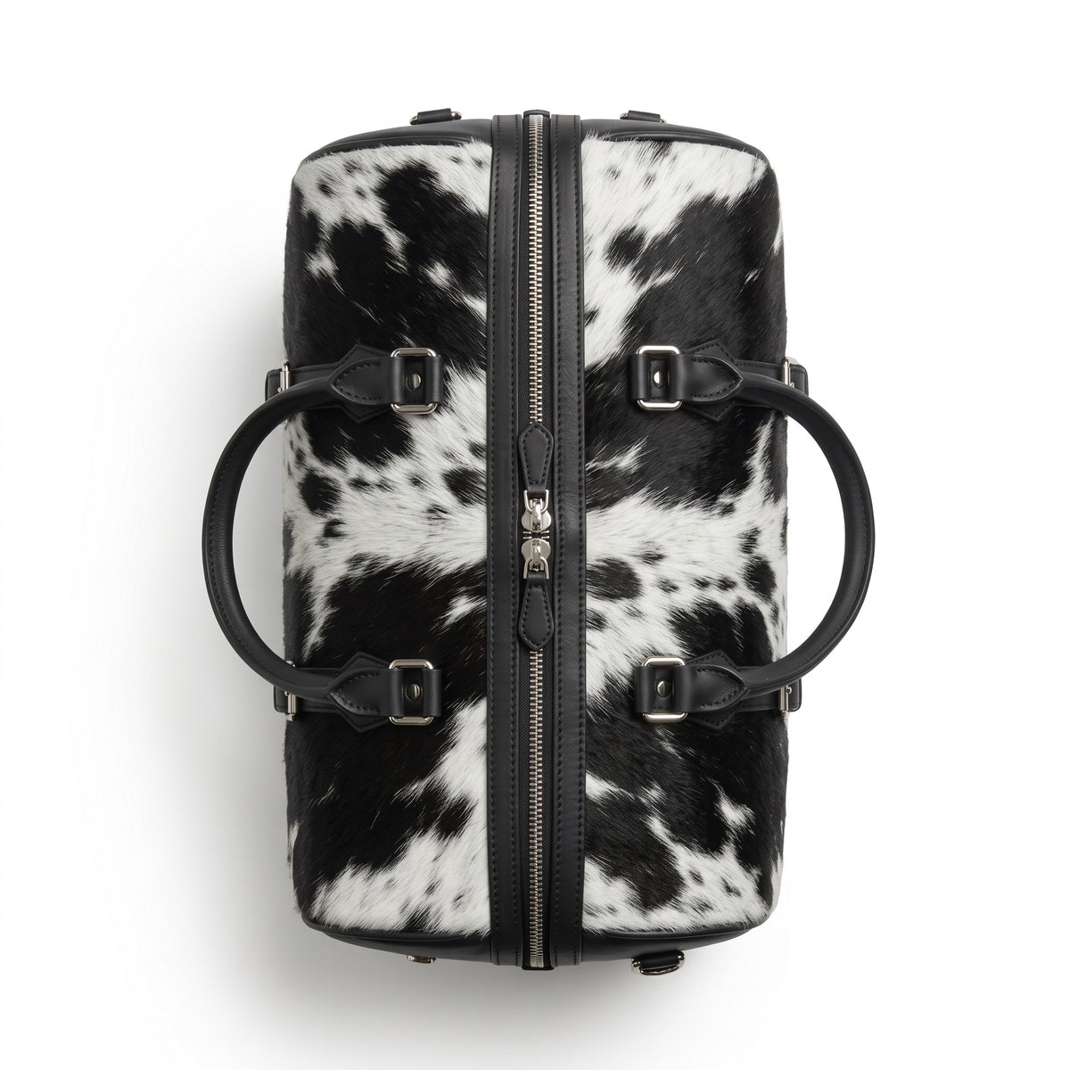 Hair-On Cowhide Leather Duffle Bag – Wholesale Travel Weekender