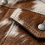Hair-on Cowhide Western Jacket