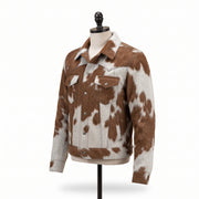 Hair-on Cowhide Western Jacket