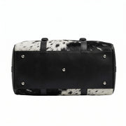 Hair-On Cowhide Leather Duffle Bag – Wholesale Travel Weekender