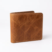 Vintage Distressed Leather Bifold Wallet | Wholesale