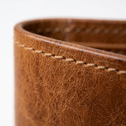 Vintage Distressed Leather Bifold Wallet | Wholesale