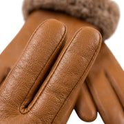 Fur Cuff Leather Gloves – Genuine Leather Winter Gloves
