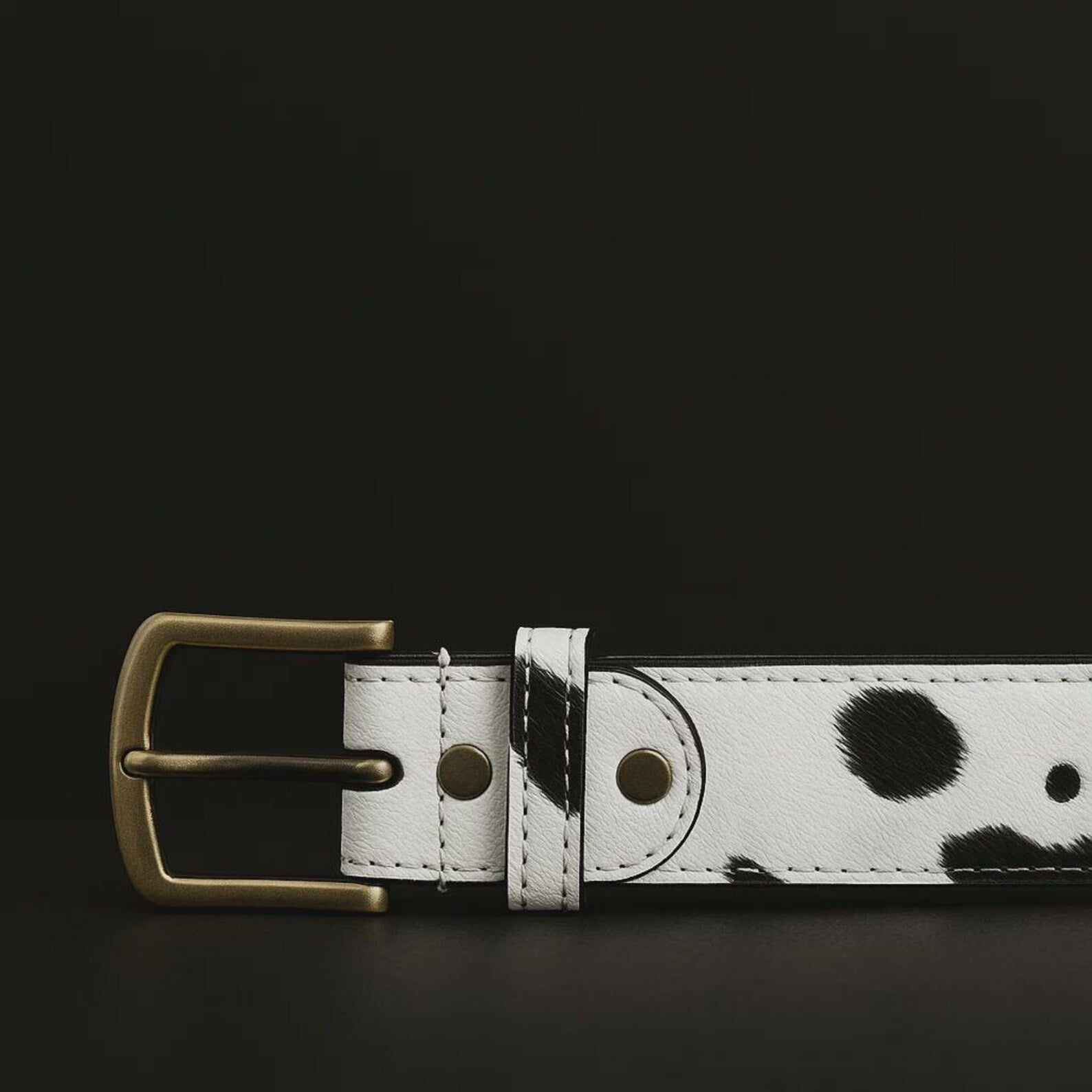 Hair On Leather Belt for Men & Women | Genuine Cowhide Leather Belt | Handmade Western Cow Print Belt