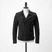 Black Suede Motorcycle Jacket – Men’s Classic Biker Jacke